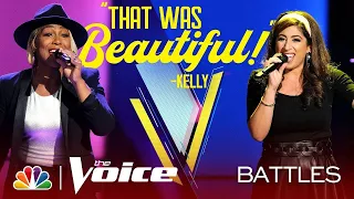 Elise Azkoul and Myracle Holloway Are So Emotional in Their Performance - The Voice Battles 2019
