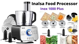 Inalsa Food Processor: Inox 1000 Plus - Unboxing and Demonstration #KARz_Galaxy