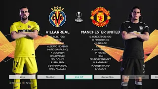 PES 2021 VILLARREAL VS MANCHESTER UNITED 20-21 FHD GAMEPLAY 2021