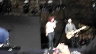 Paramore - crushcrushcrush [Moto Rokr Fest 08 D.F.]