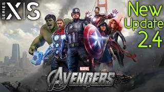 Marvel's Avengers Game Update 2.4 Looks Amazing on Xbox Series S Gameplay Walkthrough 4K 60FPS