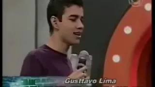 CANTOR GUSTTAVO LIMA PRIMEIRA VEZ NA TELEVISÃO. PROGRAMA TULIO ISAC. GOIÂNIA-GO.