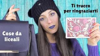 💞Fatti TRUCCARE dalla tua COMPAGNA DI CLASSE TRASGRESSIVA, LICEO EDITION👩‍🏫 /ROLEPLAY ASMR