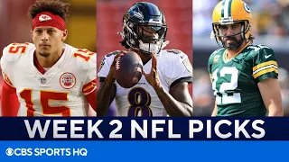 Picks for EVERY Big Week 2 NFL Game | Picks to Win, Best Bets, & MORE | CBS Sports HQ