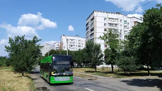Харьковский троллейбус • новый маршрут 52