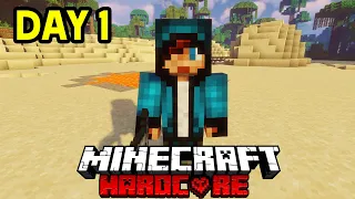 TODAY MIGHT BE THE END OF MY HARDCORE JOURNEY!  - Hardcore Minecraft Day 22