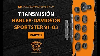 Transmisión Harley-Davidson Sportster 91-03 Parte 1 - Dakota Kustom