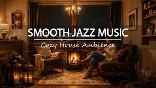 Smooth Piano Jazz Music & Cozy House Ambience ☕ Relaxing Jazz Instrumental Music to Work,Study