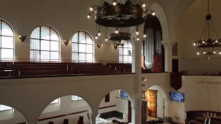 Hymn playing. Jerusalem's church, Copenhagen, DK