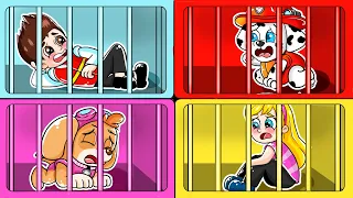 Paw Patrol Mighty Movie | Goodbye All Dogs, But in Prison | Very Sad Story | Rainbow Friends 3