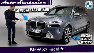 Presentacion  BMW X7 facelift  2023.  Revisado y con la NUEVA cara de BMW .