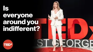 How to get people to give a sh*t | Jessica Kriegel | TEDxStGeorgeStudio