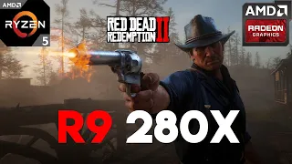 Red Dead Redemption 2 R9 280X 1080p, 900p, 720p