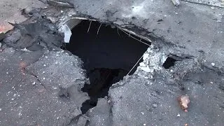 Ukraine: bombardements à Yassynouvata, près de Donetsk