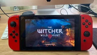 The Witcher 3 on Nintendo Switch - Gameplay  / Ведьмак 3 на Nintendo Switch /Witcher 3 switch