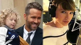 Ryan Reynolds JOKES About Taylor Swift Putting Daughter's Voice in Song
