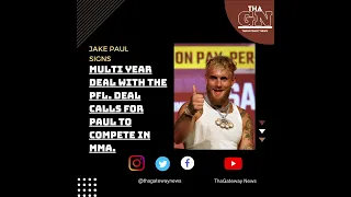 🚨 Jake Paul Signs Contract With The PFL 👀👊🏽