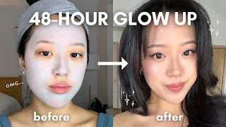 EXTREME GLOW UP transformation in 48 HOURS