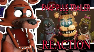 [SFM/FNAF] Foxy Reacts To Five Night's At Freddy's Plus Trailer