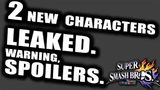 A MASSIVE Leak Happened Minutes Ago. 2 DLC Characters for Smash Were Just Leaked. SPOILERS.