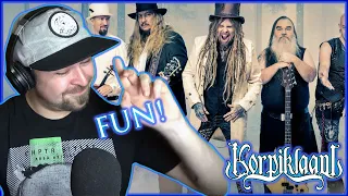 THIS SONG MAKES ME HAPPY!  KORPIKLAANI - Niemi REACTION (Finnish Folk Metal)