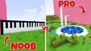 Aphmau Crew builds for their VALENTINE | NOOB vs PRO