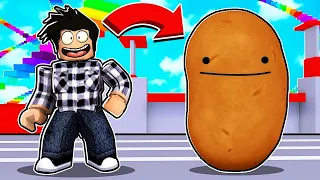 Devenir UNE POMME DE TERRE dans ROBLOX