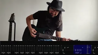 Nightwish - Over The Hills and Far Away - Guitar Cover Lesson Tutorial with tabs (End Of An Era)