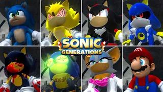 Sonic Generations: Choose Your Favorite Design: Ultimate Edition (Sonic Designs Compilation)