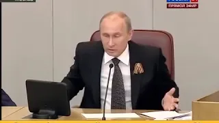 Путин -- СССР ничего не производил, кроме галош! -- 8-05-2012