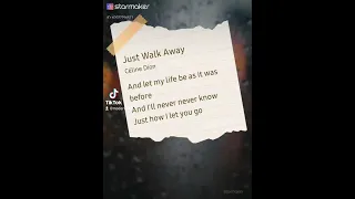 just walk away