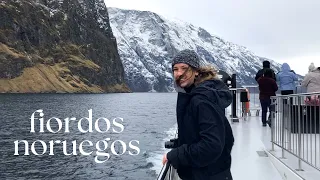 Navegando por los FIORDOS NORUEGOS | Crucero de Gudvangen a Flåm