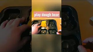 play dough bear /how to make playdough animals / playdough animals easy / play dough shorts
