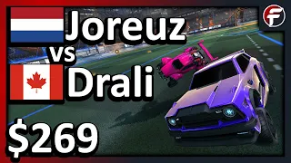Joreuz vs Drali | $269 Rocket League 1v1 Showmatch