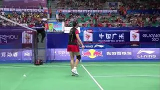 SF - WD (Highlight) - Eom H.W./Jang Y.N.vs Tian Q./Zhao YL. - 2013 BWF World Championships