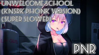 Blue Archive OST - Unwelcome School (KNSRK Phonk Version) (Super Slowed)