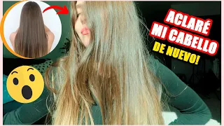 ACLARÉ MI CABELLO DE FORMA NATURAL CON MANZANILLA! | **LAIFEN SWITF**