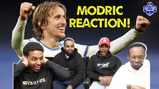 FIRST TIME REACTION TO LUKA MODRIC! | Half A Yard reacts