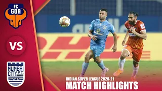 ISL 2020-21 Highlights SF1: FC Goa Vs Mumbai City