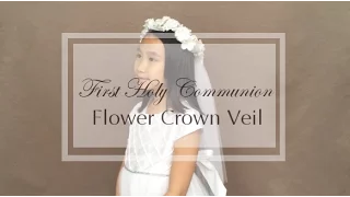 DIY Flower Crown : Flower Girl & First Communion