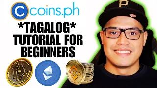 COINS.PH Tagalog Tutorial For Beginners | Paano Bumili ng Crypto sa coins.ph