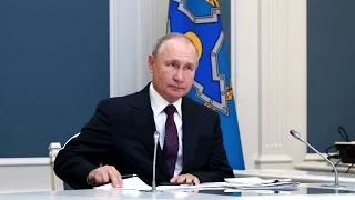 Президент Путин дал старт строительству боевых кораблей для Военноморского флота
