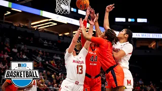 Illinois vs. Maryland | Highlights | 2023 Big Ten Women's Basketball Tournament | March 3, 2023