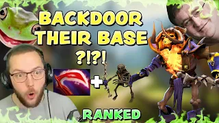 BACKDOOR THEIR BASE WITH CLINKZ | RANKED