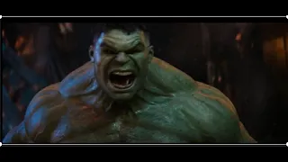 Thanos beats up Hulk | Avengers Infinity war clip