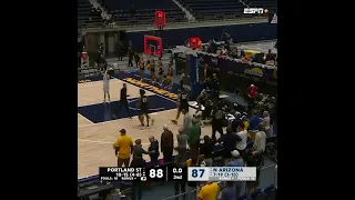 Portland state buzzer beater vs Northern Arizona #basketball #buzzerbeater #winner #shorts