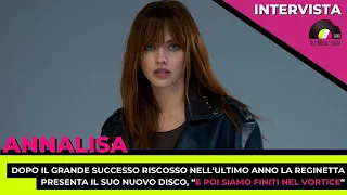 Annalisa presenta il suo nuovo album "E poi siamo finiti nel vortice" Intervista