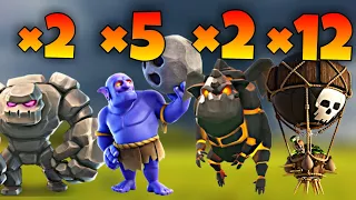 TH9 GoBoLaLoon (Golem + Bowler + Lava Hound + Balloon) War Attack Strategy | Part 4 | Clash of Clans