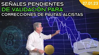 VALIDACIÓN PENDIENTE EN BITCOIN Y OTRAS CRIPTOS DE CORRECIÓN PARA SEGUIR SUBIENDO