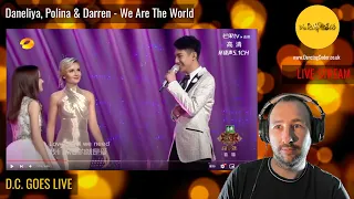 Daneliya Tuleshova, Polina Gagarina, Darren Espanto & Air We Are The World | Singer 2019 | Reaction